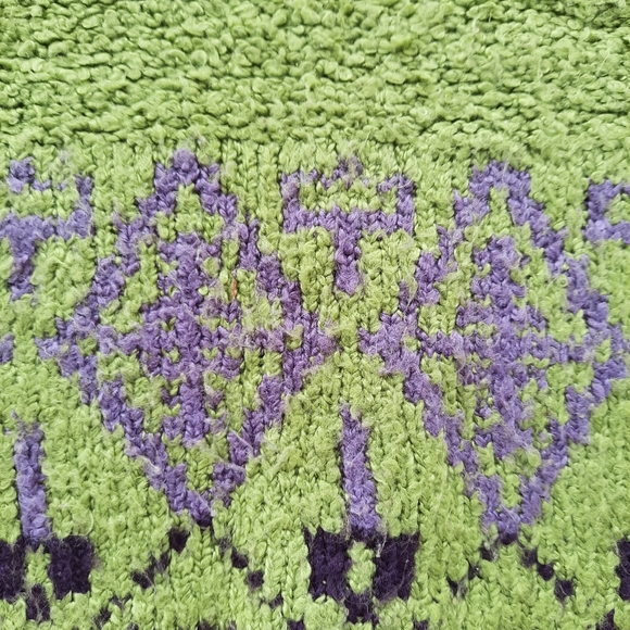 Historia Green Cowl Neck Sweater Size S Flared Sleeves - Picture 4 of 7